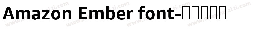 Amazon Ember font字体转换